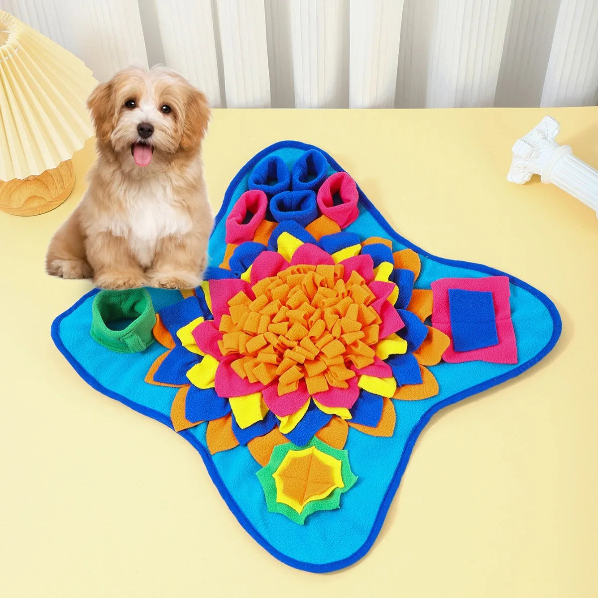 Tappeto Olfattivo Snuffle per Cani – Gioco Interattivo Antinoia